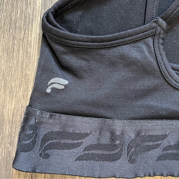 Women’s Black Racer back Sports Bra Size S - Picture 5 of 8